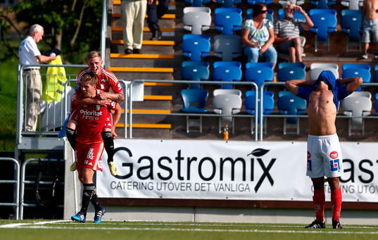 IFK Göteborgs Mikael Boman jublar