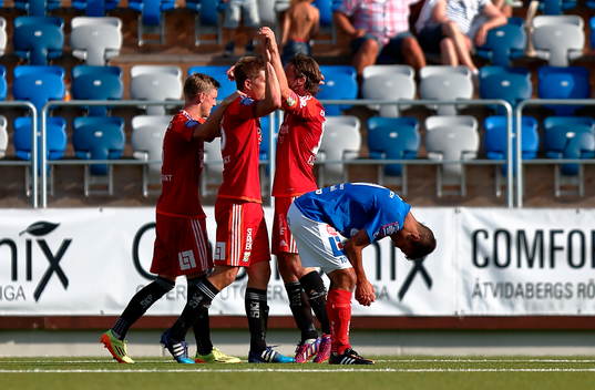 IFK Göteborgs Mikael Boman jublar
