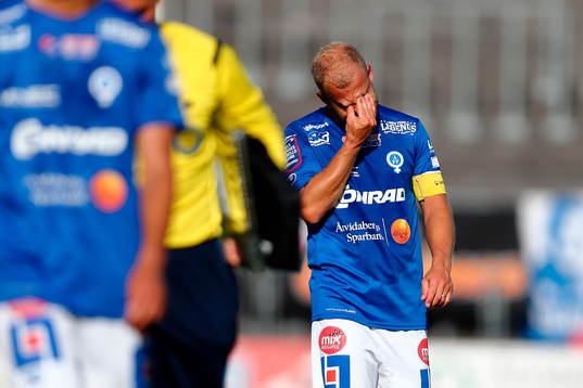 Åtvidabergs Kristian Bergström deppar
