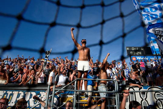 IFK Göteborgs supporters jublar