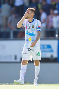 Gefles David Fällman ser deppig ut