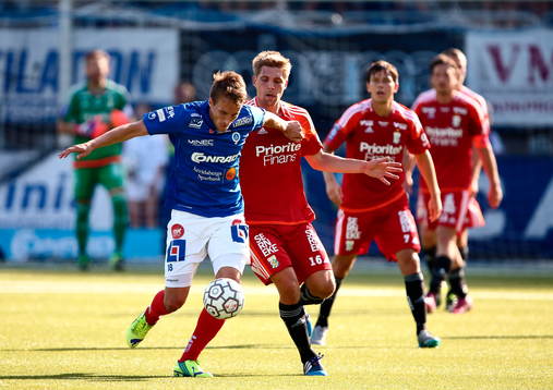 Åtvidabergs Tor Øyvind Hovda och IFK Göteborgs Mikael