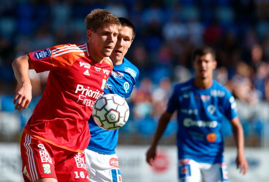 IFK Göteborgs Mikael Boman och Åtvidabergs Sebastian