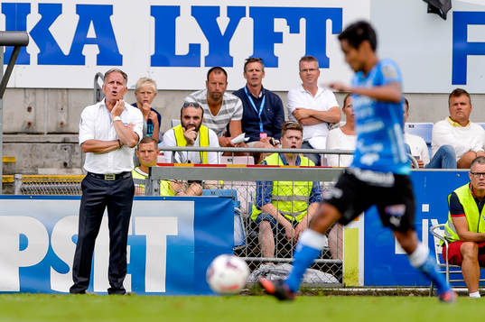 Halmstads tränare Janne Jönsson