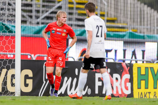 Örebros målvakt Jacob Rinne