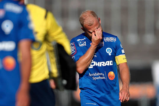Åtvidabergs Kristian Bergström deppar