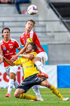 Kalmars Viktor Elm och Elfsborgs Marcus Rohdén