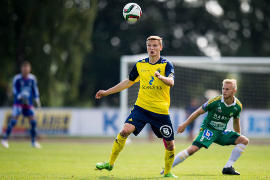 Ängelholms Piotr Johansson och Ljungskiles Niclas Andersén