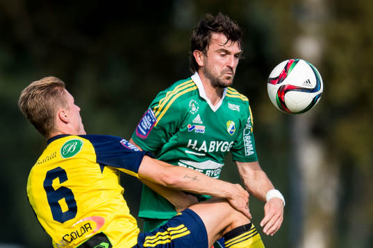 Ängelholms Marcus Bergholtz och Ljungskiles Aleksandar