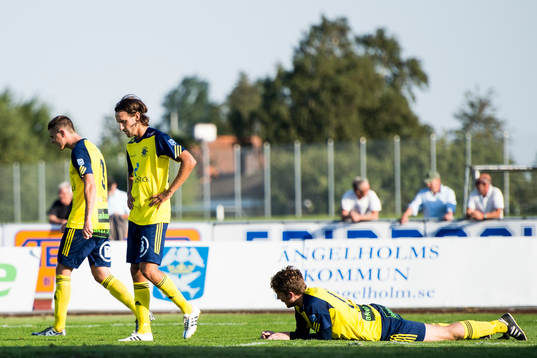 Ängelholms Fredrik Lundgren, Vlado Zlojutro och Björn