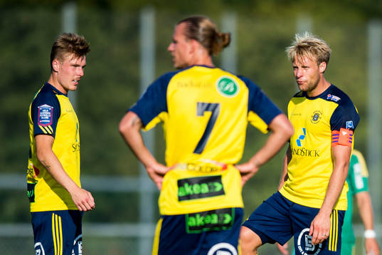 Ängelholms Marcus Bergholtz , Sebastian Carlsen och