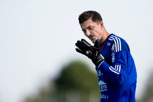 Ljungskiles målvakt Ivo Vazgec