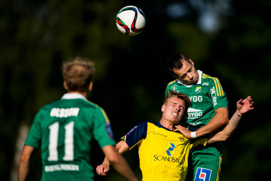 Ängelholms Marcus Bergholtz och Ljungskiles Ahmed El Amrani