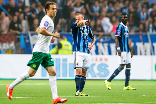 Djurgårdens Alexander Faltsetas deppar