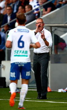 Norrköpings tränare Jan Andersson