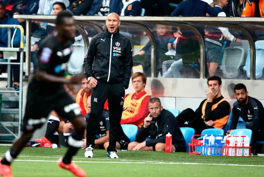 Helsingborgs tränare Henrik Larsson