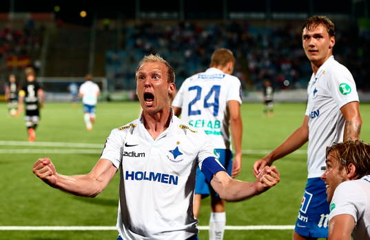 Norrköpings Andreas Johansson jublar