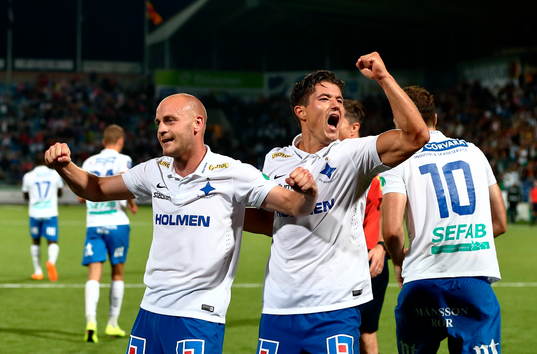 Norrköpings Daniel Sjölund och Norrköpings David Boo
