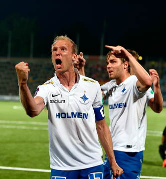 Norrköpings Andreas Johansson jublar