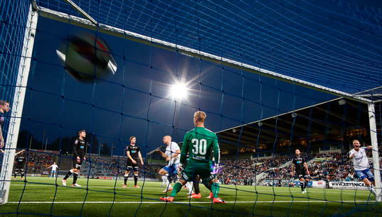 Mål 2-2 av Norrköpings Daniel Sjölund
