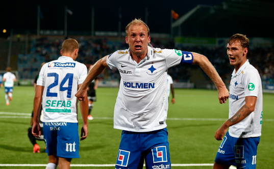 Norrköpings Andreas Johansson jublar