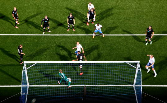 Mål 2-2 av Norrköpings Daniel Sjölund