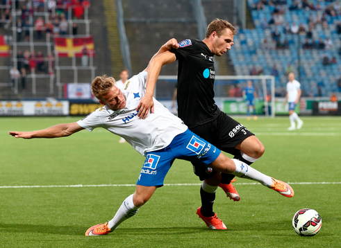 Norrköpings Nicklas Bärkroth och Helsingborgs Frederik
