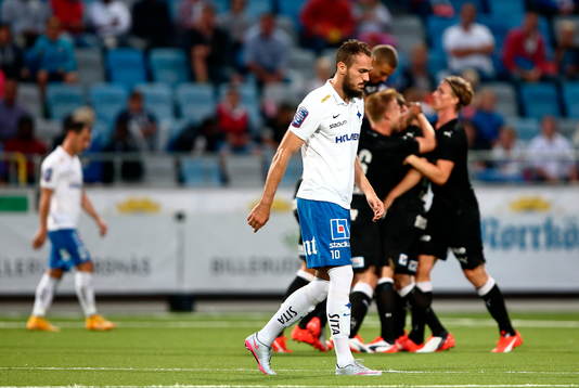 Jubel och Norrköpings Emir Kujovic deppar