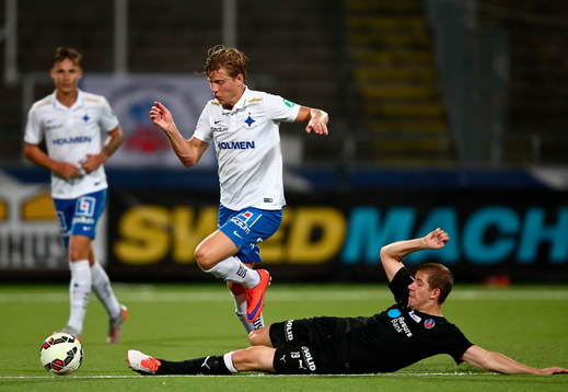 Norrköpings Alexander Fransson och Helsingborgs Darijan