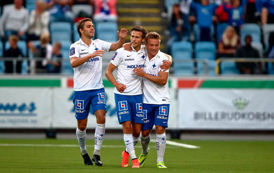 Norrköpings Christoffer Nyman, Arnor Ingvi Traustason och