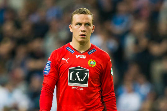 Hammarbys målvakt Ögmundur Kristinsson