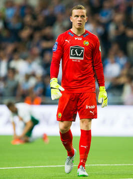 Hammarbys målvakt Ögmundur Kristinsson