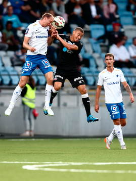 Norrköpings Andreas Johansson och Helsingborgs Jordan