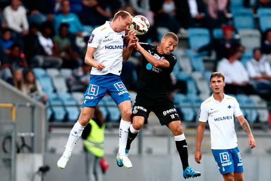 Norrköpings Andreas Johansson och Helsingborgs Jordan