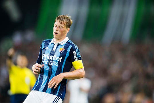 Djurgårdens Emil Bergström deppar