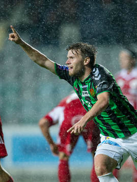 GAIS Johan Lundgren jublar