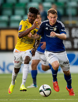 Falkenbergs Godsway Donyoh och Sundsvalls Rúnar Már
