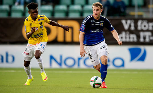 Falkenbergs Godsway Donyoh och Sundsvalls Rúnar Már