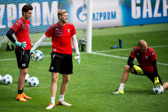 Malmö FFs målvakt Marko Johansson, målvakt Fredrik