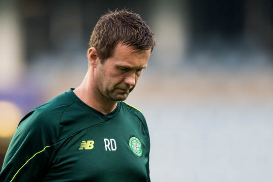 Celtics tränare Ronny Deila deppar