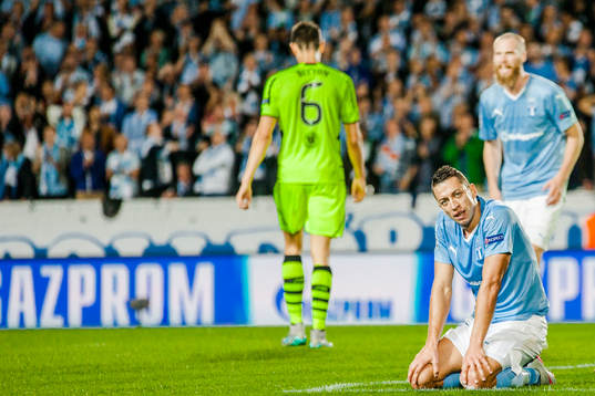 Malmö FFs Nikola Djurjic deppar