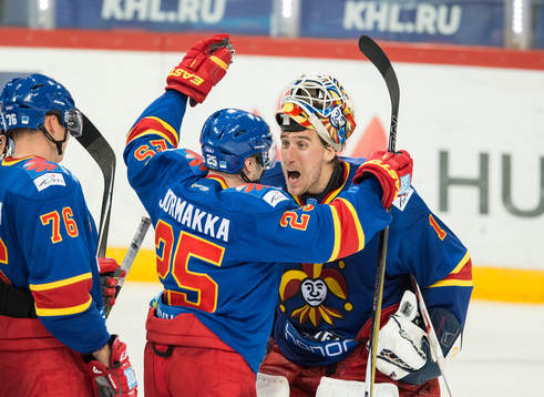 Bläddra bland fler bilder av Ishockey, KHL, Jokerit - SKA Moskova