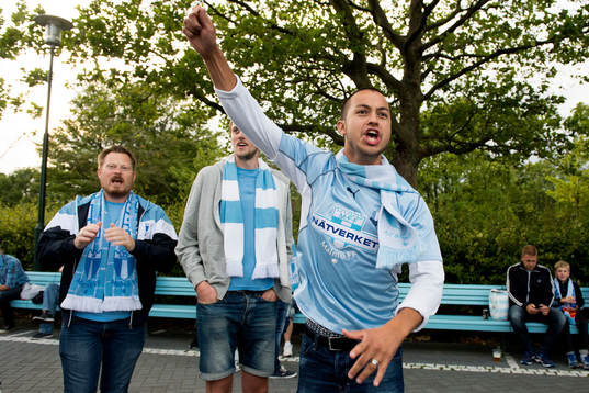 Malmö-supportrar