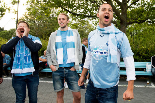 Malmö-supportrar