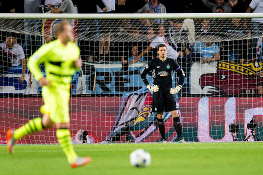 Celtics målvakt Craig Gordon deppar