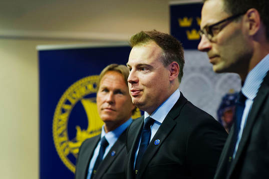 Johan Garpenlöv, Rikard Grönborg och Peter Popovic