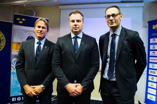 Johan Garpenlöv, Rikard Grönborg och Peter Popovic