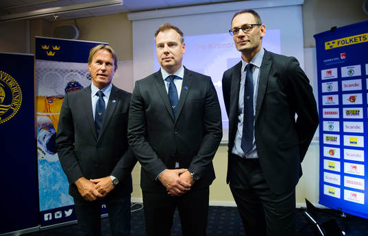 Johan Garpenlöv, Rikard Grönborg och Peter Popovic