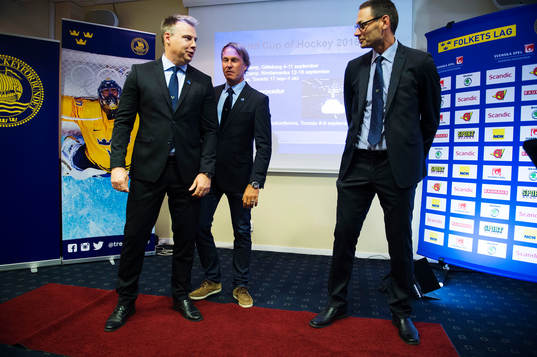 Johan Garpenlöv, Rikard Grönborg och Peter Popovic