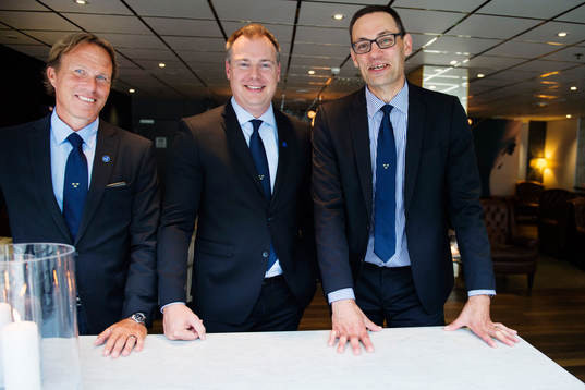Johan Garpenlöv, Rikard Grönborg och Peter Popovic